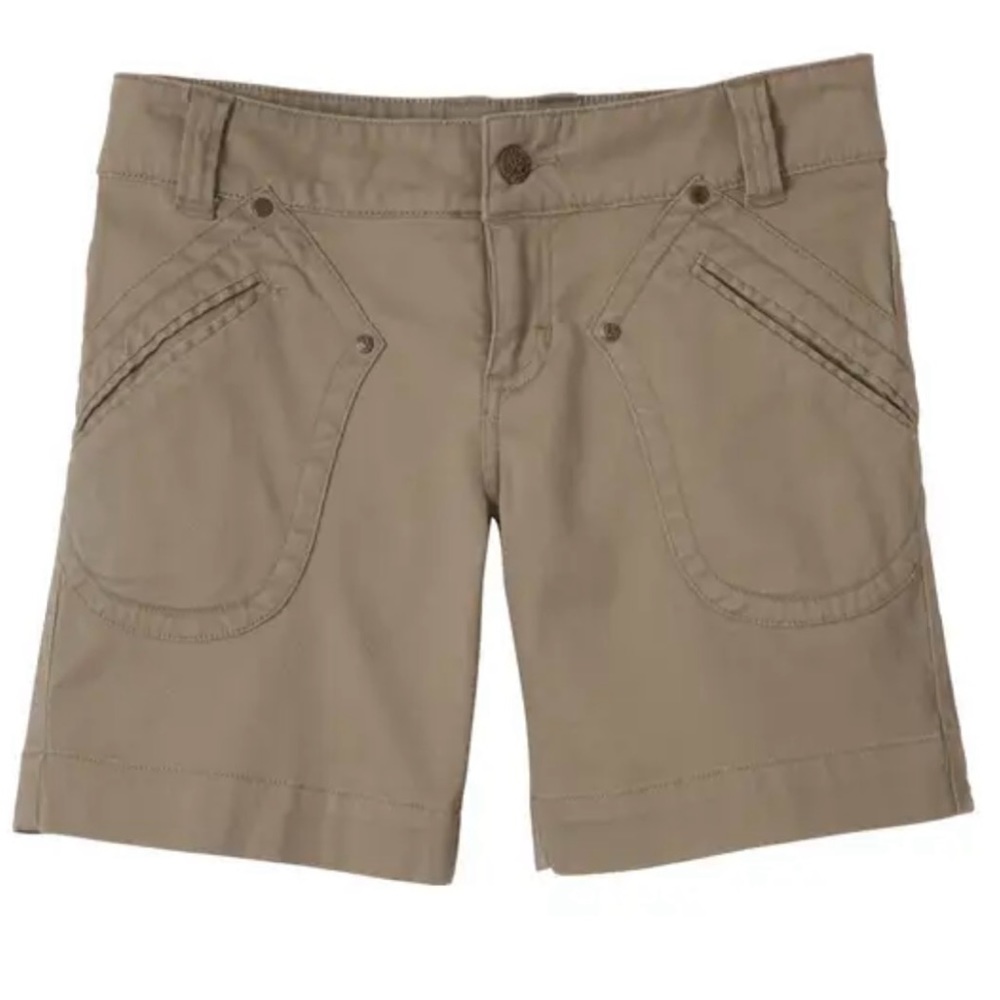 prAna Randie Short - Women's-Dark Khaki- size 14